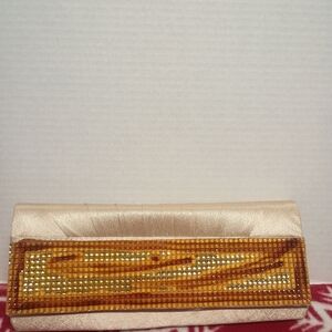 Elegant Gold Clutch Bag